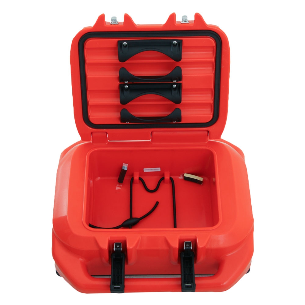 Life Cell Trailer Boat Safety Storage Box / 2-4 Person Buoyancy Aid Orange - WA Only