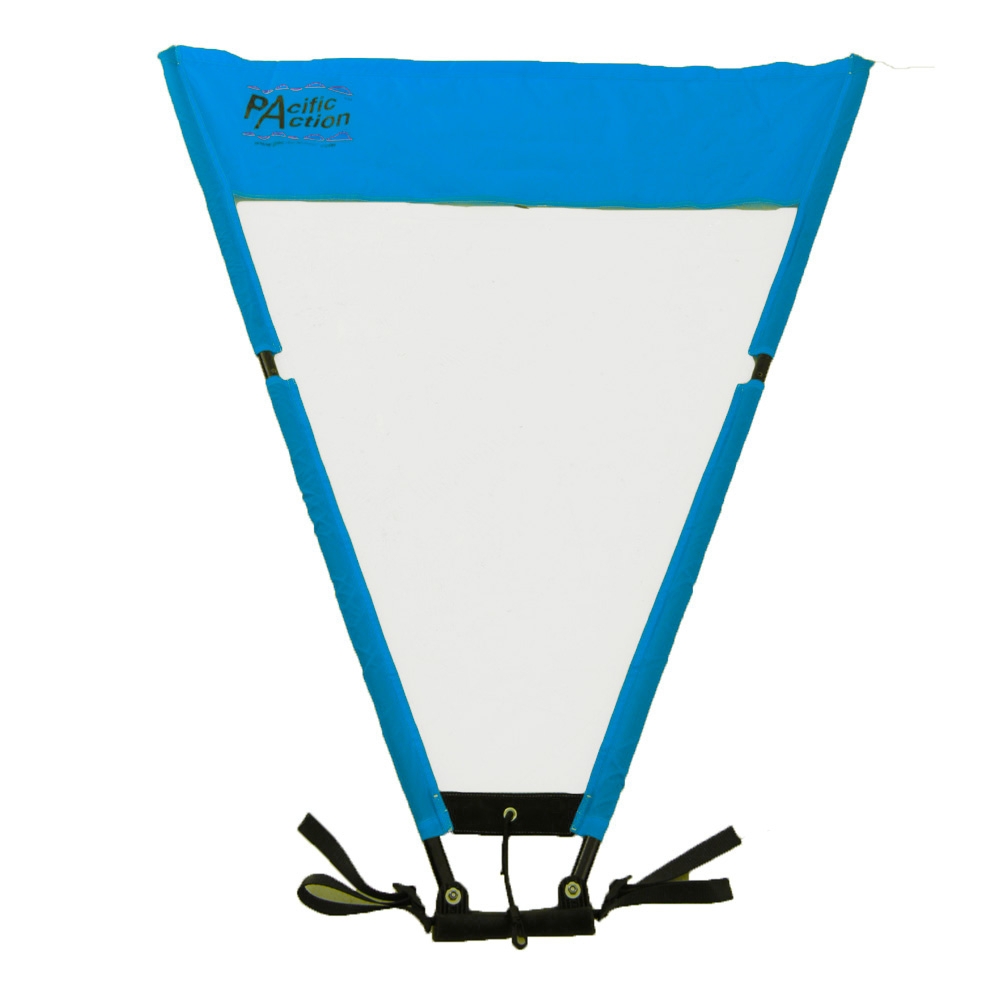 Pacific Action Canoe Sail Blue Clear