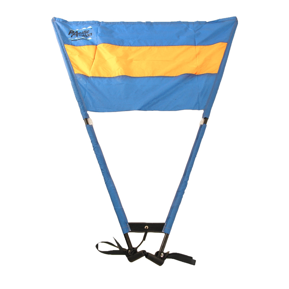 Pacific Action Kayak Sail Blue Yellow