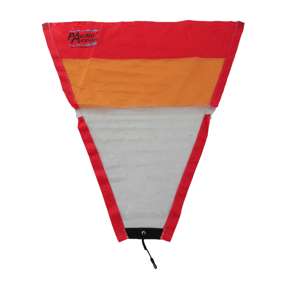 Pacific Action Kayak Sail Red Yellow 1.3x1.5m