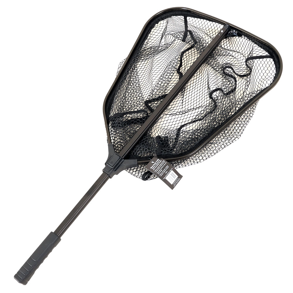 Black Magic Retractable Handle Landing Net Medium Black Magic Retractable Handle Landing Net Medium