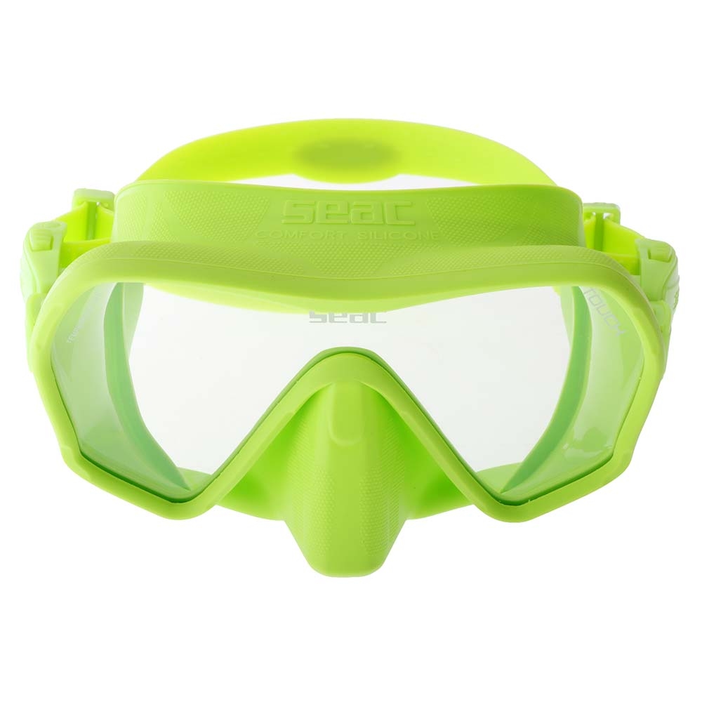 Seac Touch Liquid Silicone Frameless Dive Mask Green