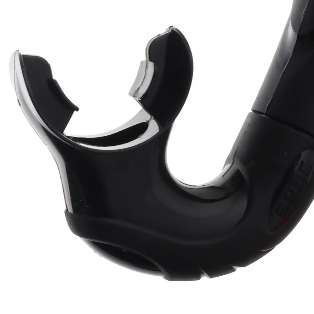 Seac Liquid Silicone Dive Snorkel Black