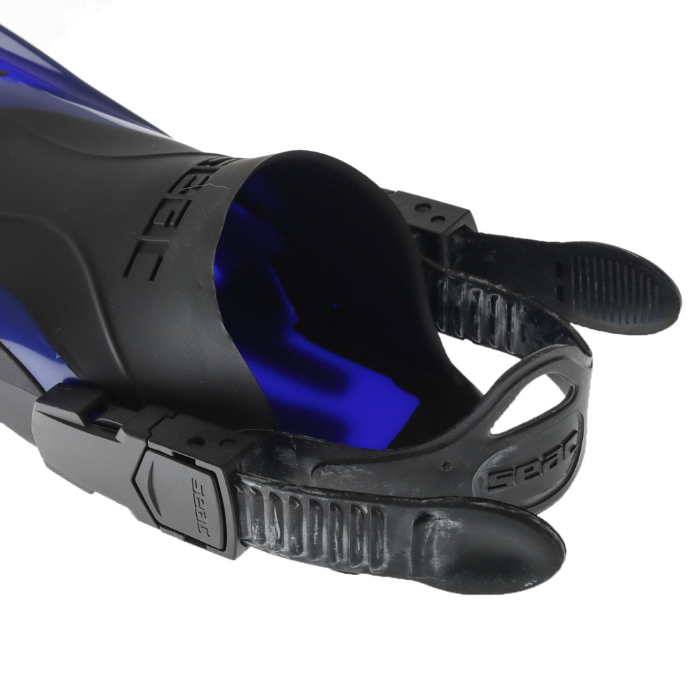 Seac Propulsion Open Heel Dive Fins Blue L/XL