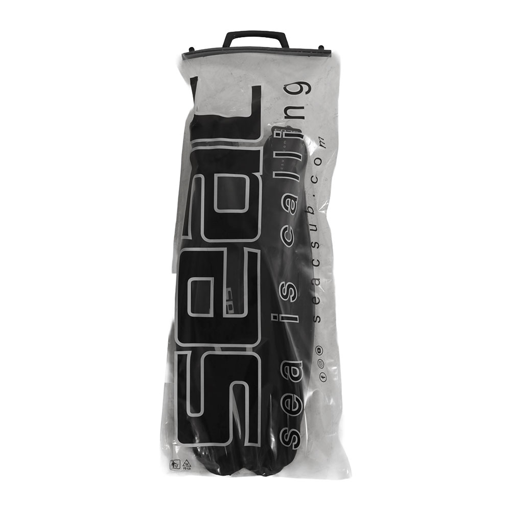 Seac F-100 Pro Full Foot Dive Fins Black US6-6.5