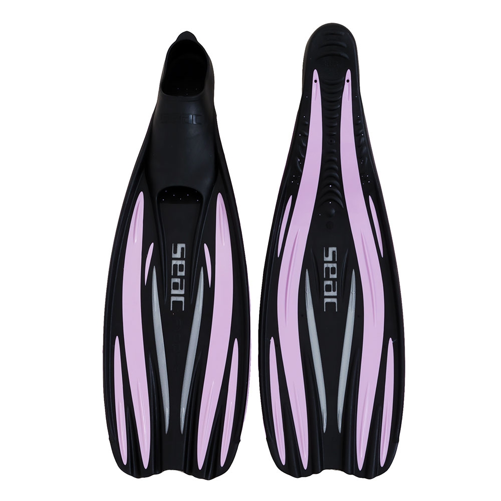 Seac F-100 Pro Full Foot Dive Fins Pink EU38-39 / US6-6.5
