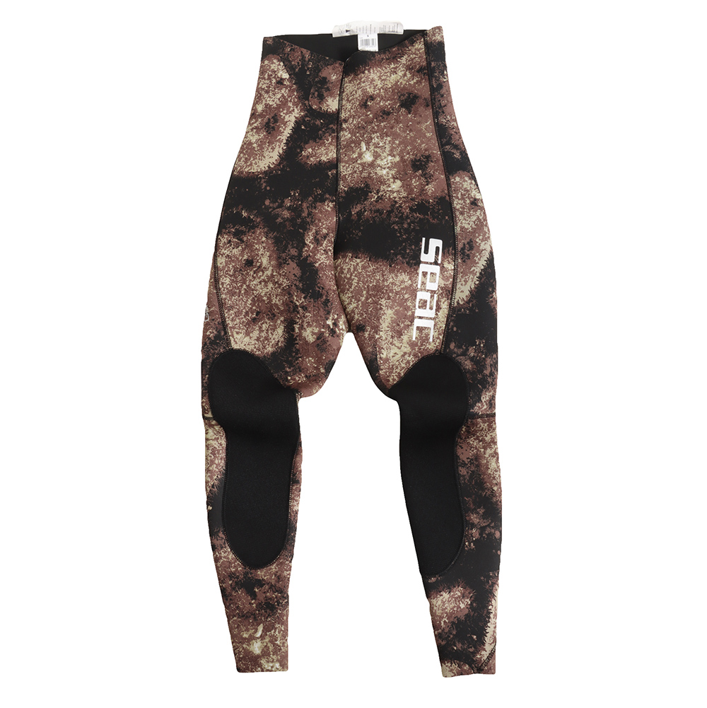 Seac Gannet Mens Spearfishing Wetsuit Pants 5mm Brown S