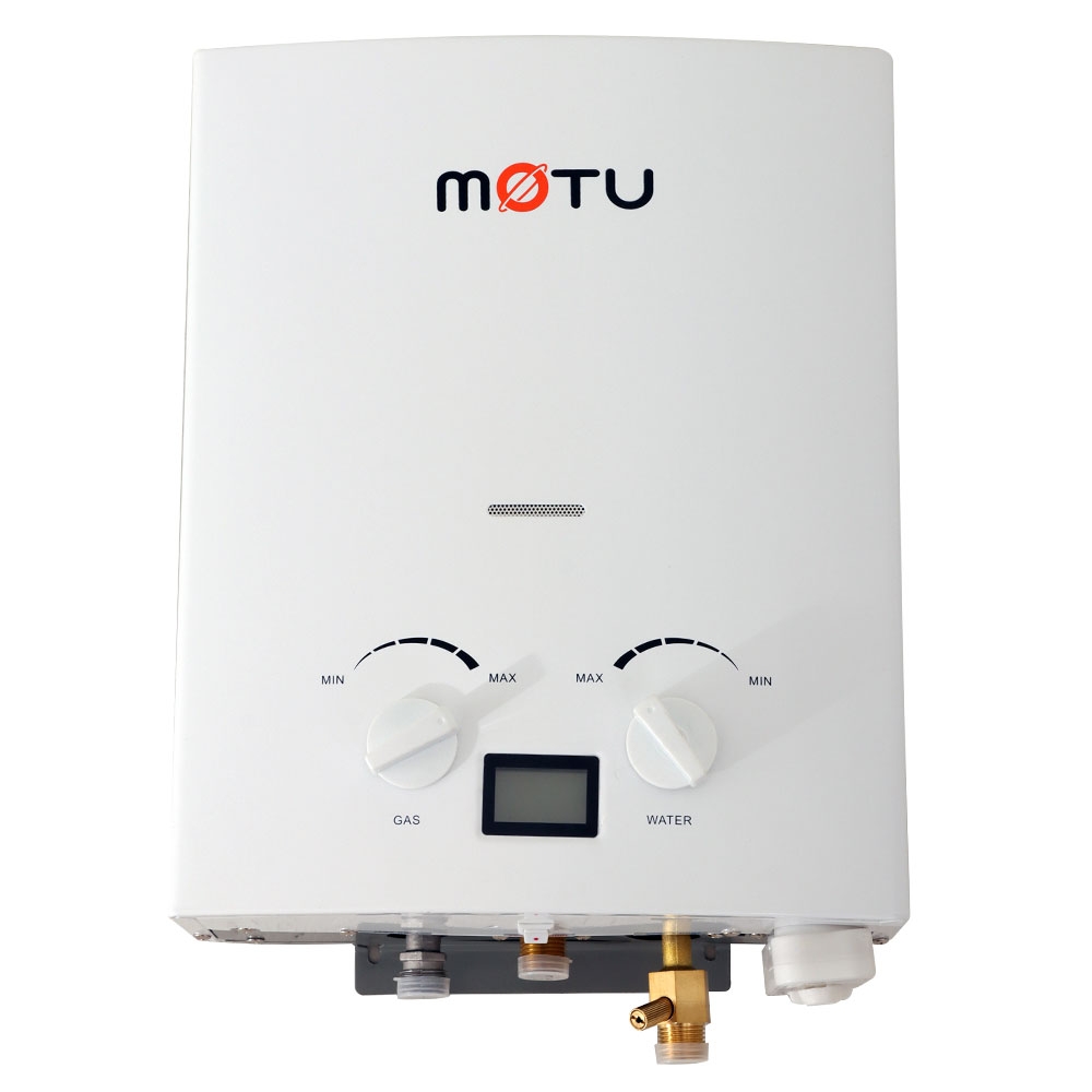 MOTU Portable Gas Water Heater and Shower 6L