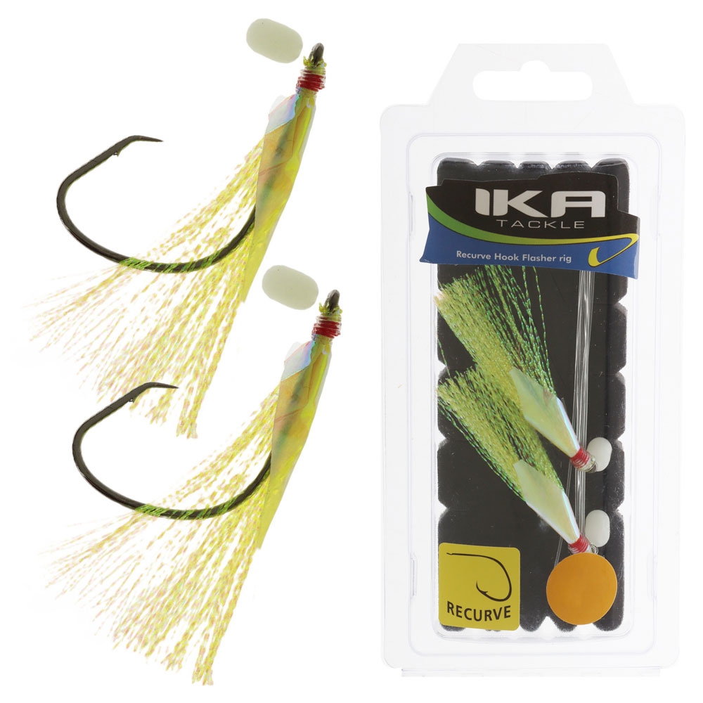 Ika Tackle Flasher Rig 2/0 Tarakihi Chartreuse