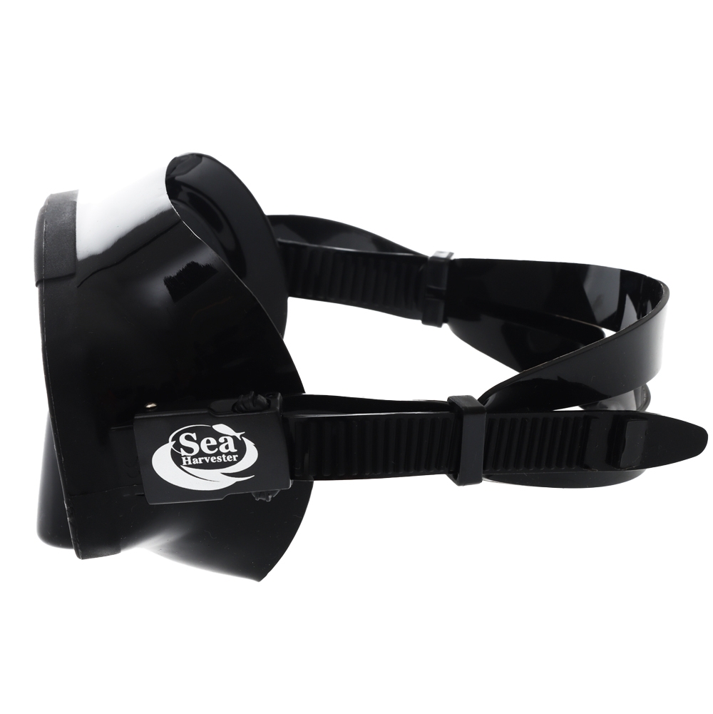 Sea Harvester Silicone Freediver Adult Dive Mask Black