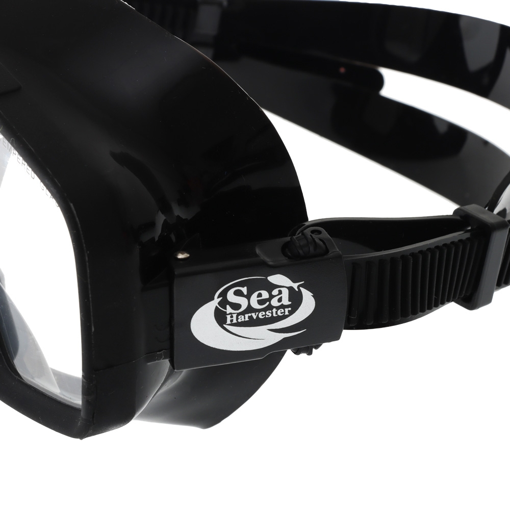 Sea Harvester Silicone Freediver Adult Dive Mask Black