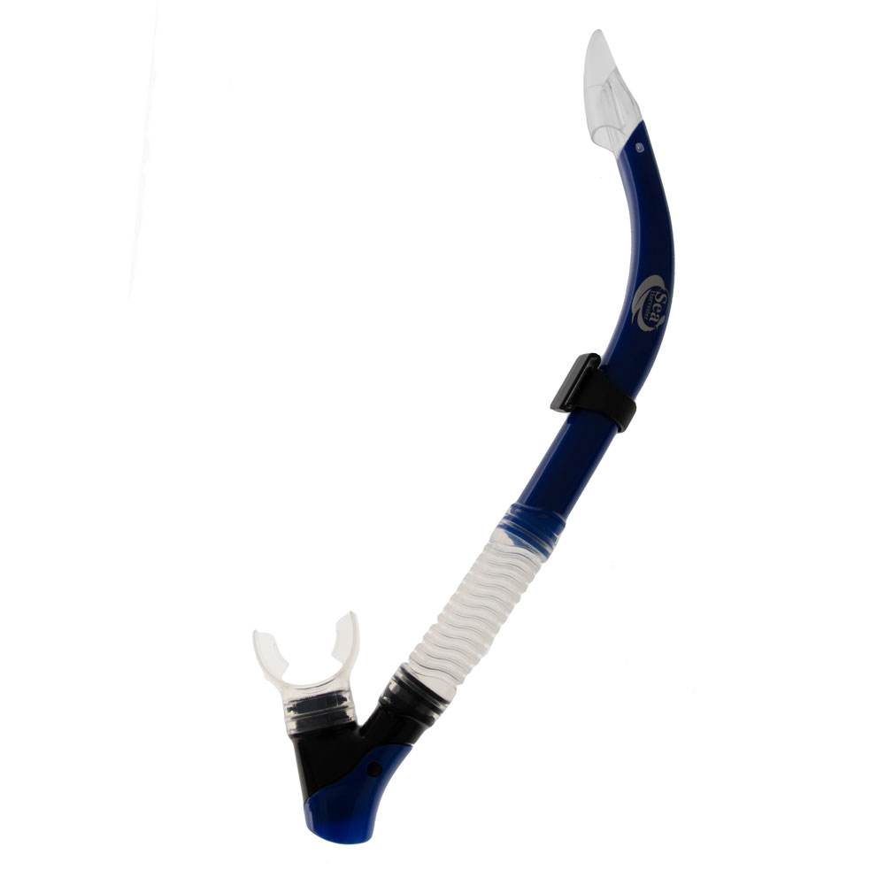 Sea Harvester Silicone Dive Snorkel Blue