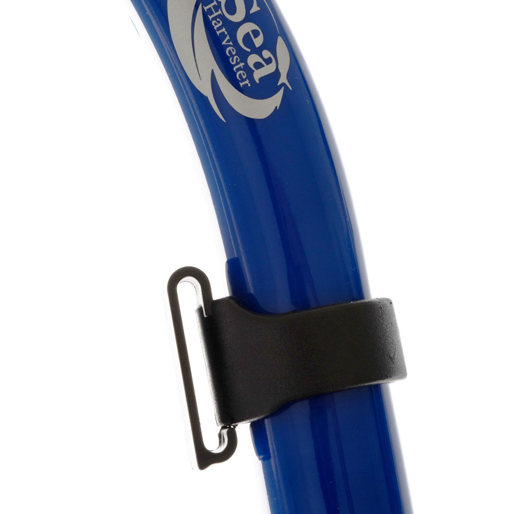 Sea Harvester Silicone Dive Snorkel Blue