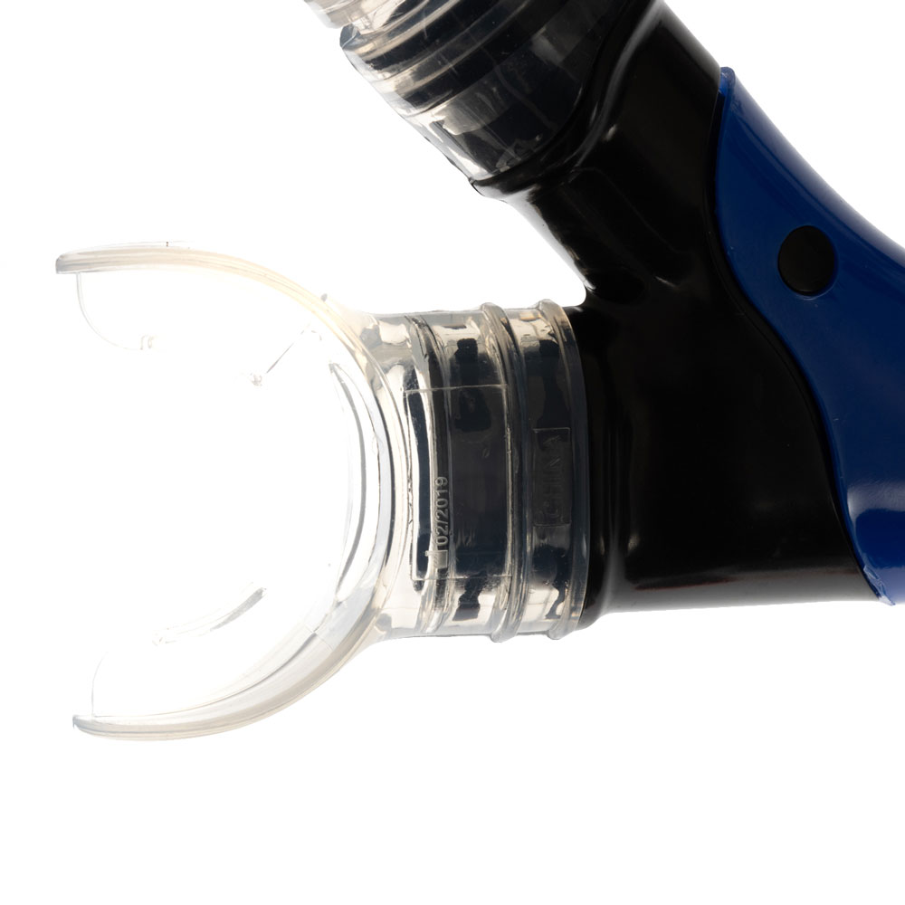 Sea Harvester Silicone Dive Snorkel Blue