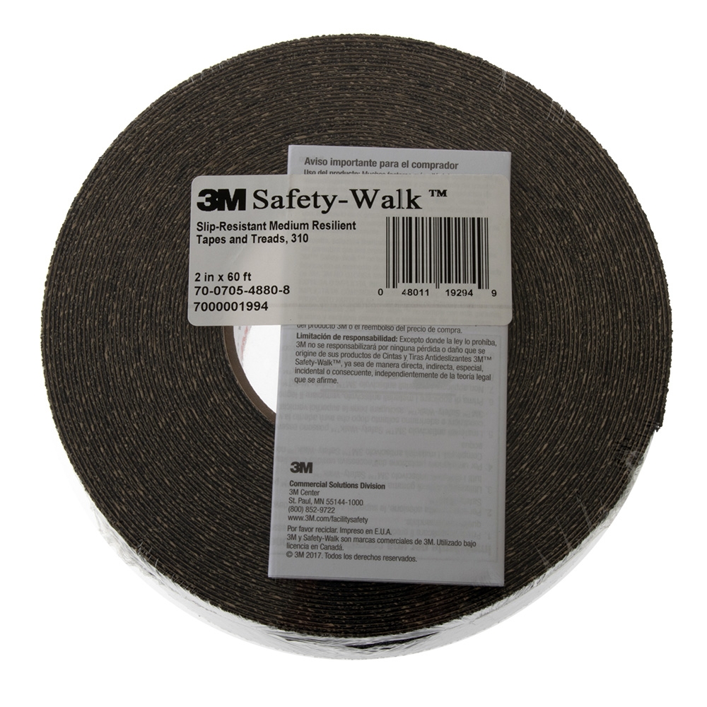 3M Safety-Walk 300 Slip-Resistant Tape Black Medium 51mm x 18.3m