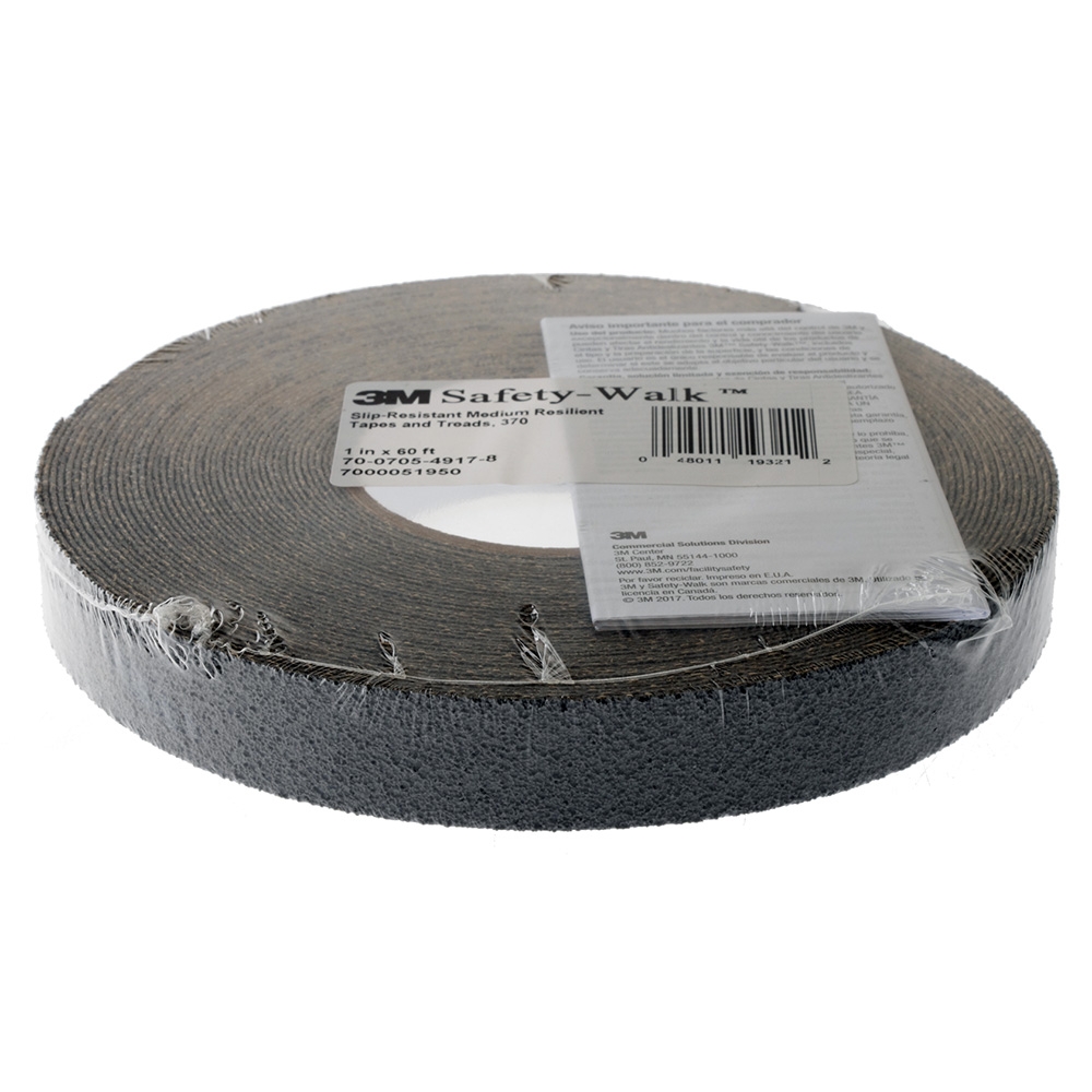 3M Safety-Walk 300 Slip-Resistant Tape Grey Medium 25mm x 18.3m