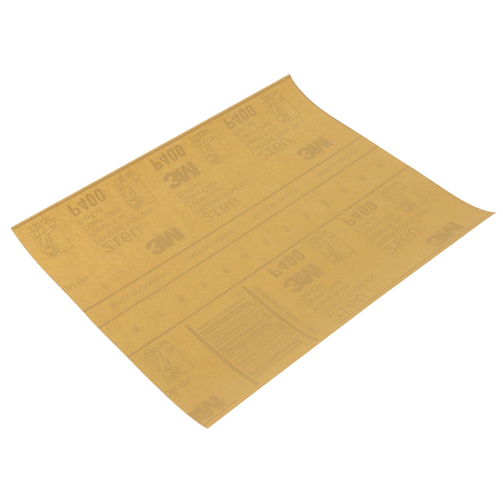 3M Gold 216U Fre-Cut Sandpaper 228 x 279mm P400A Grit