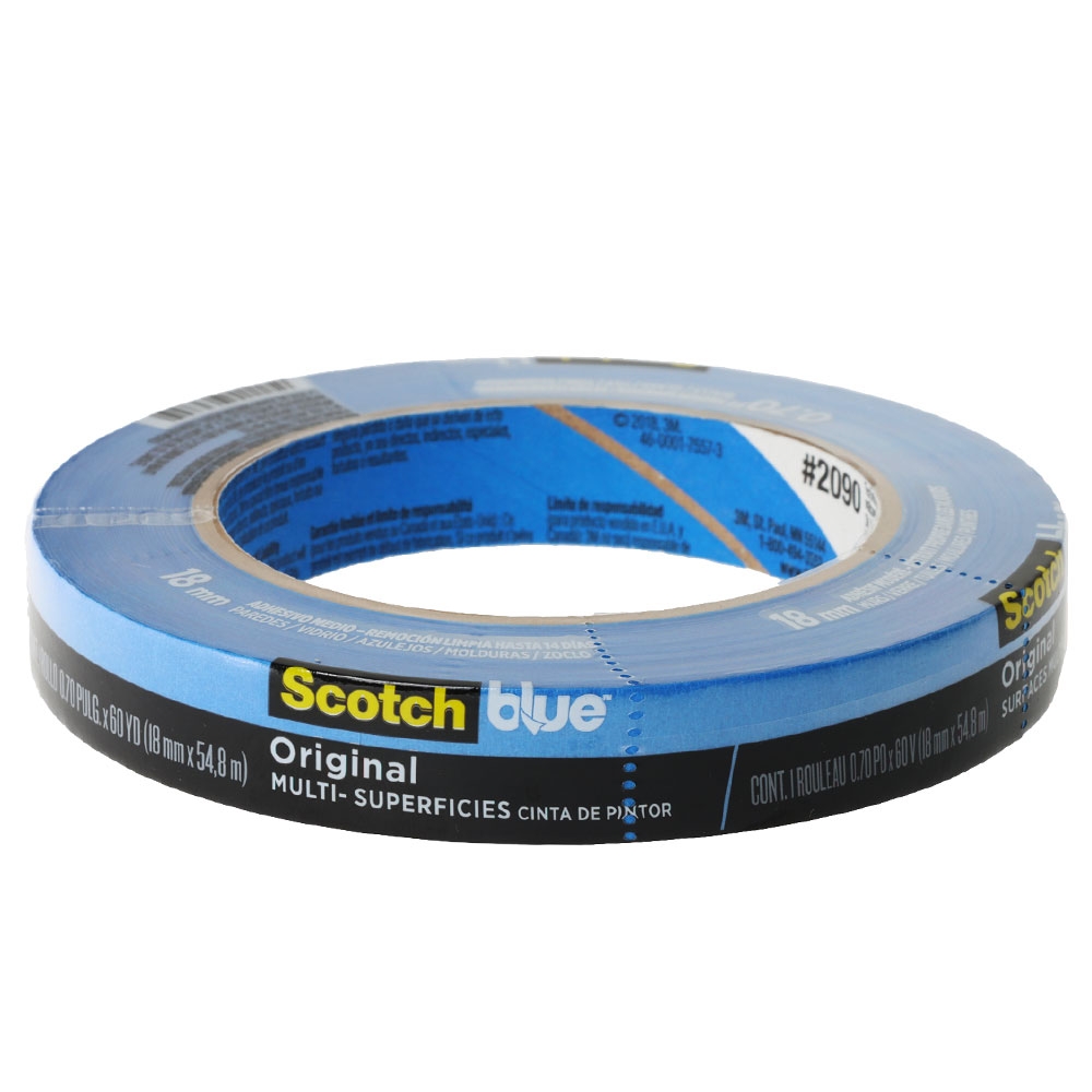 ScotchBlue 2090 Original Multi-Surface Painter's Tape 18mm x 54.8m