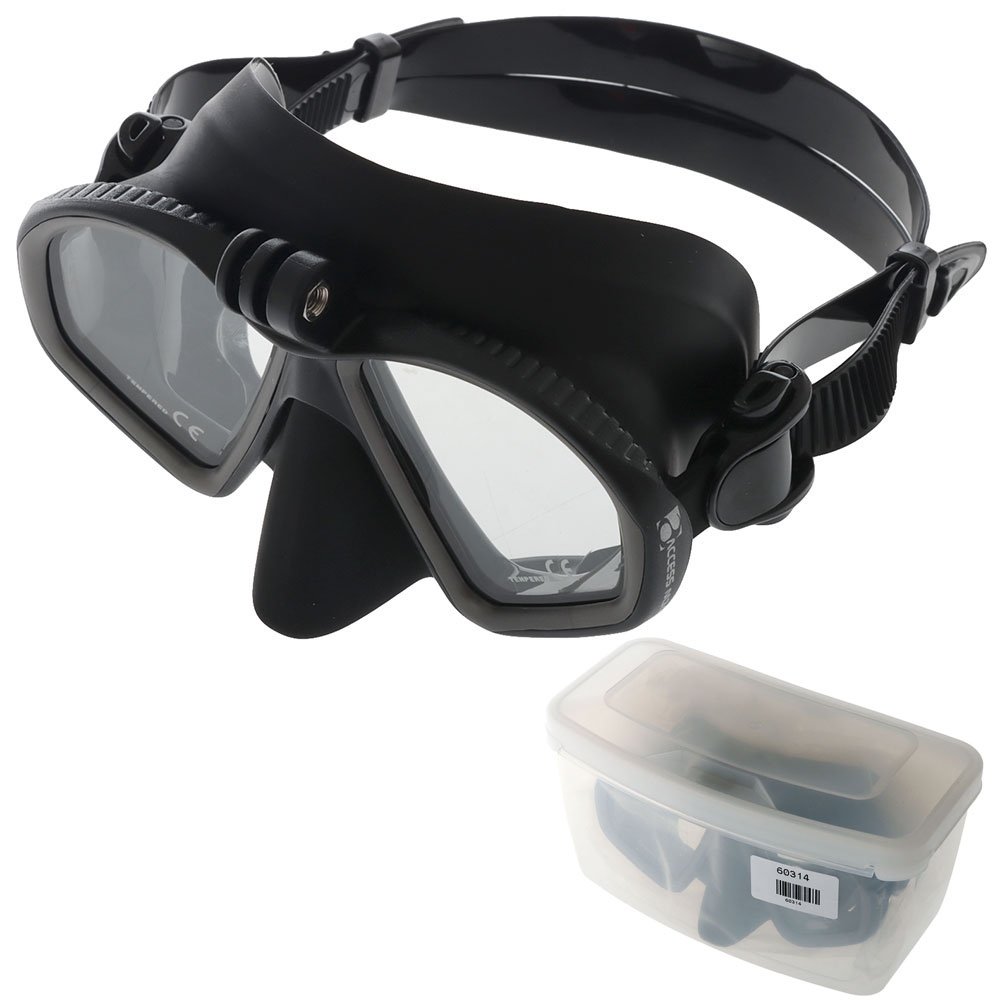 Atlantis M34 Go Pro Dive Mask Titanium