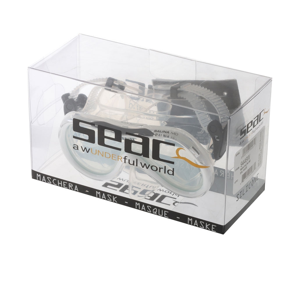 Seac Salina Liquid Silicone Junior Dive Mask White