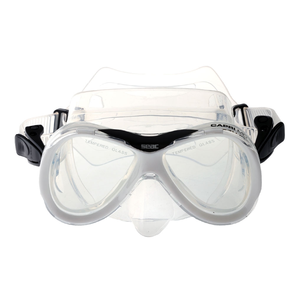 Seac Capri Liquid Silicone Junior Dive Mask White