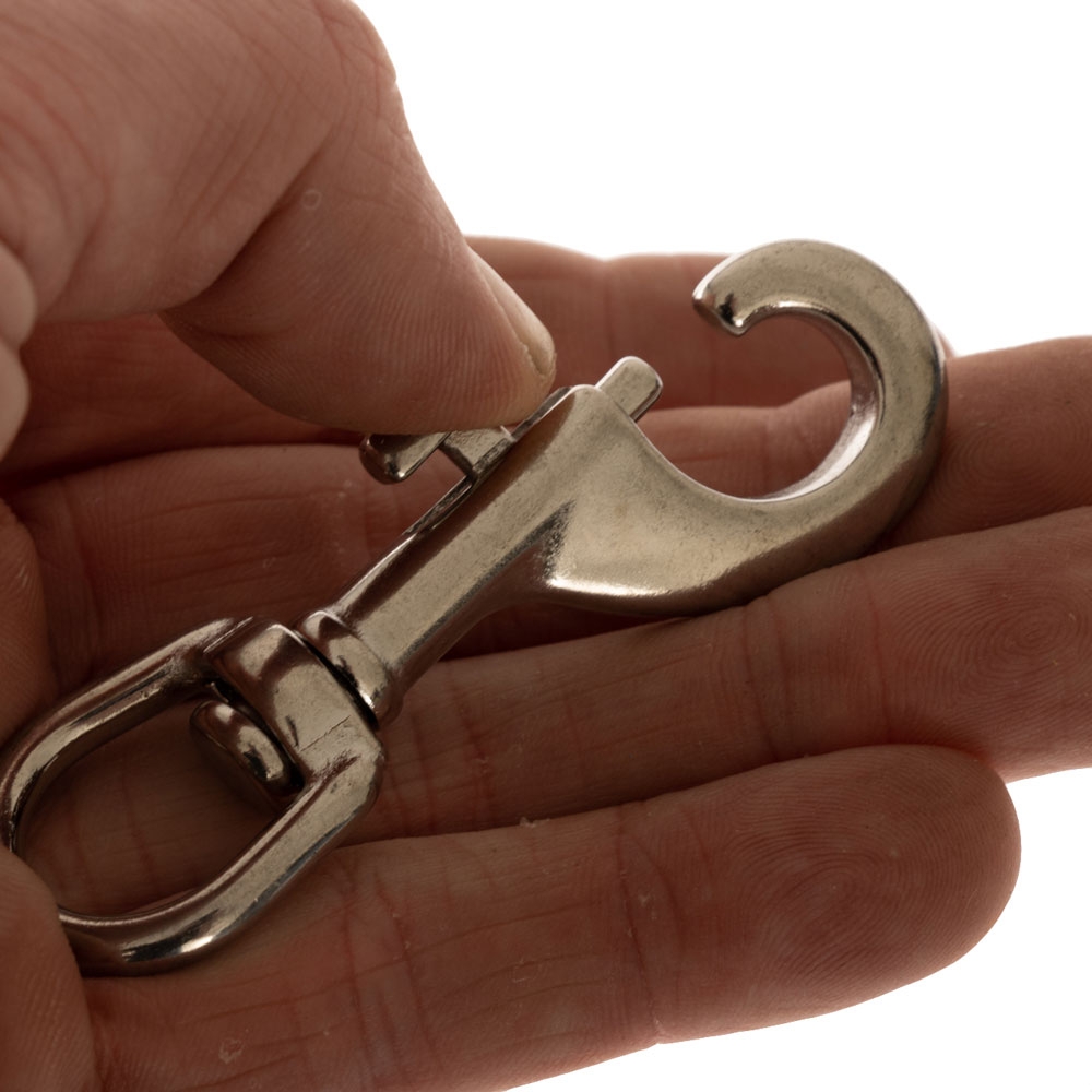 Atlantis Stainless Swivel Eye Bolt Snap 80mm