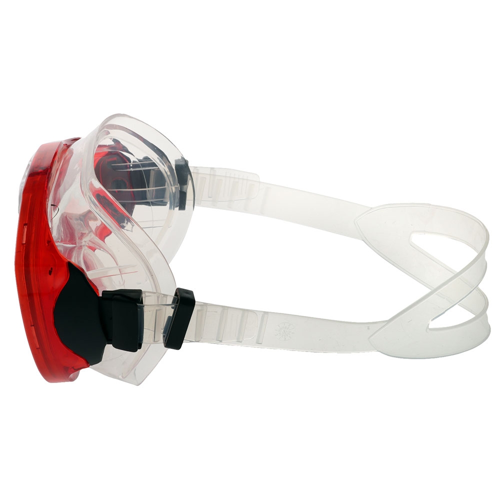 Atlantis Spree Adult Dive Mask and Snorkel Set Red