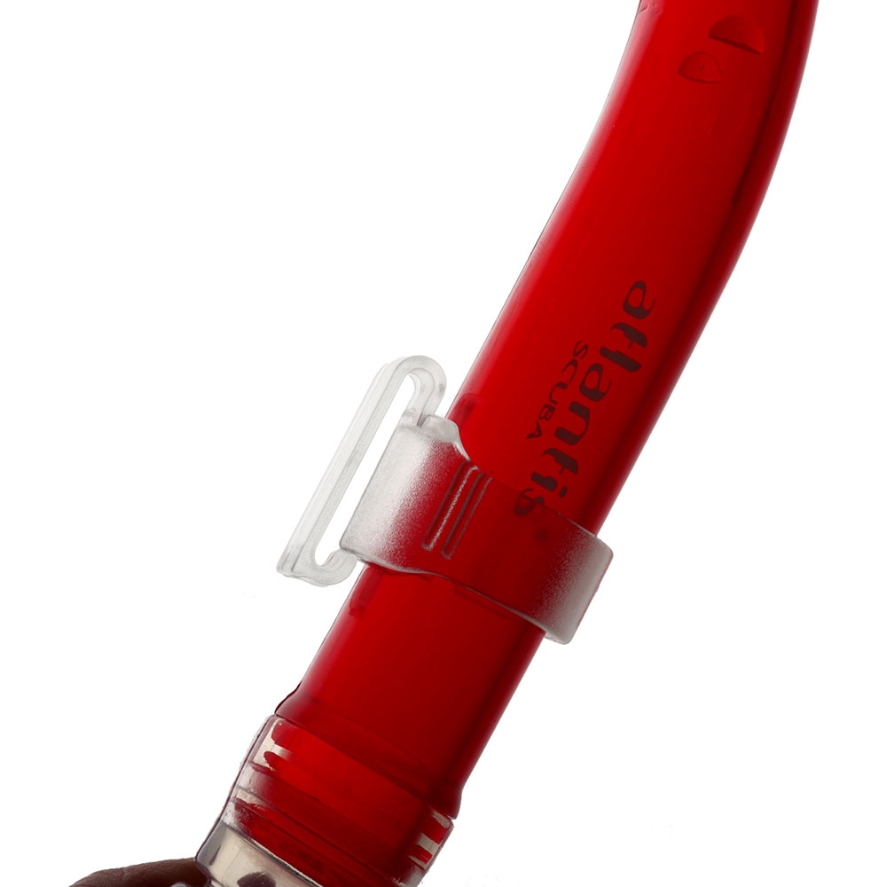 Atlantis Spree Adult Dive Mask and Snorkel Set Red