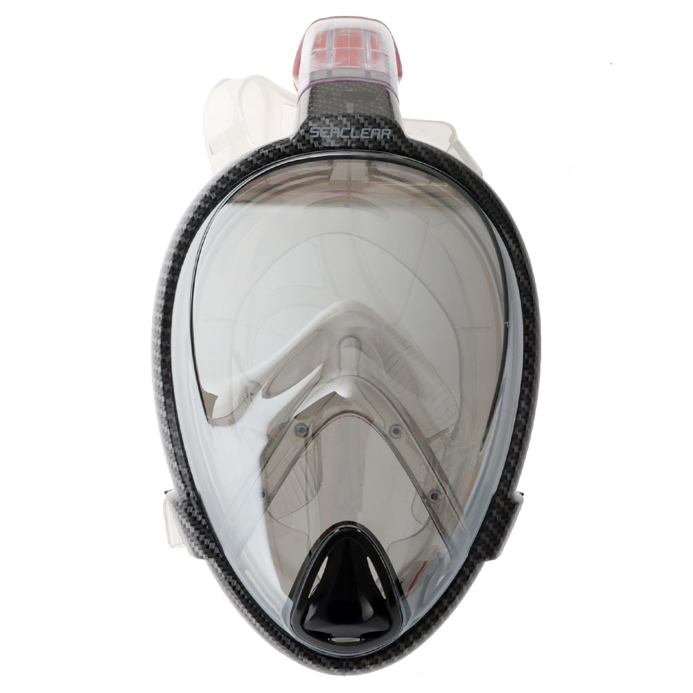 Hydro-Pro SeaClear Ultra Adult Full Face Dive Mask Black L/XL