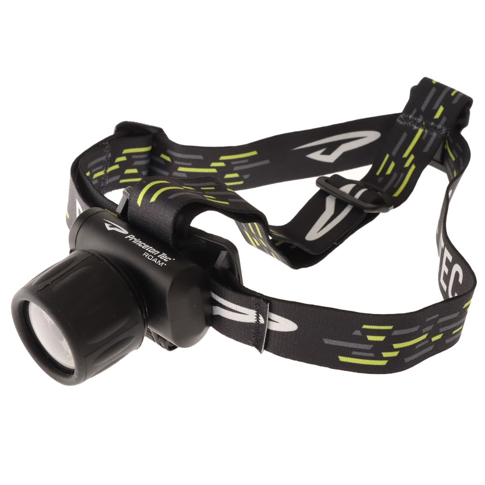 Princeton Tec Roam LED Waterproof Headlamp Black 170 Lumens