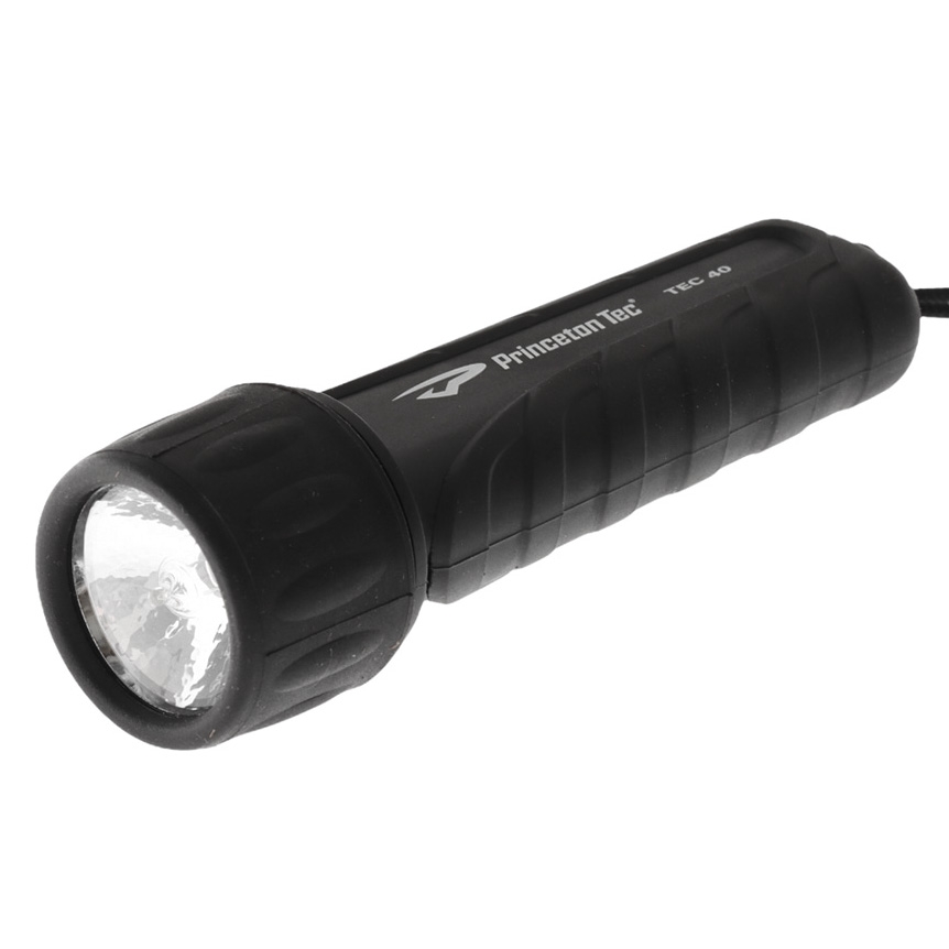 Princeton TEC40 Dive Torch Black