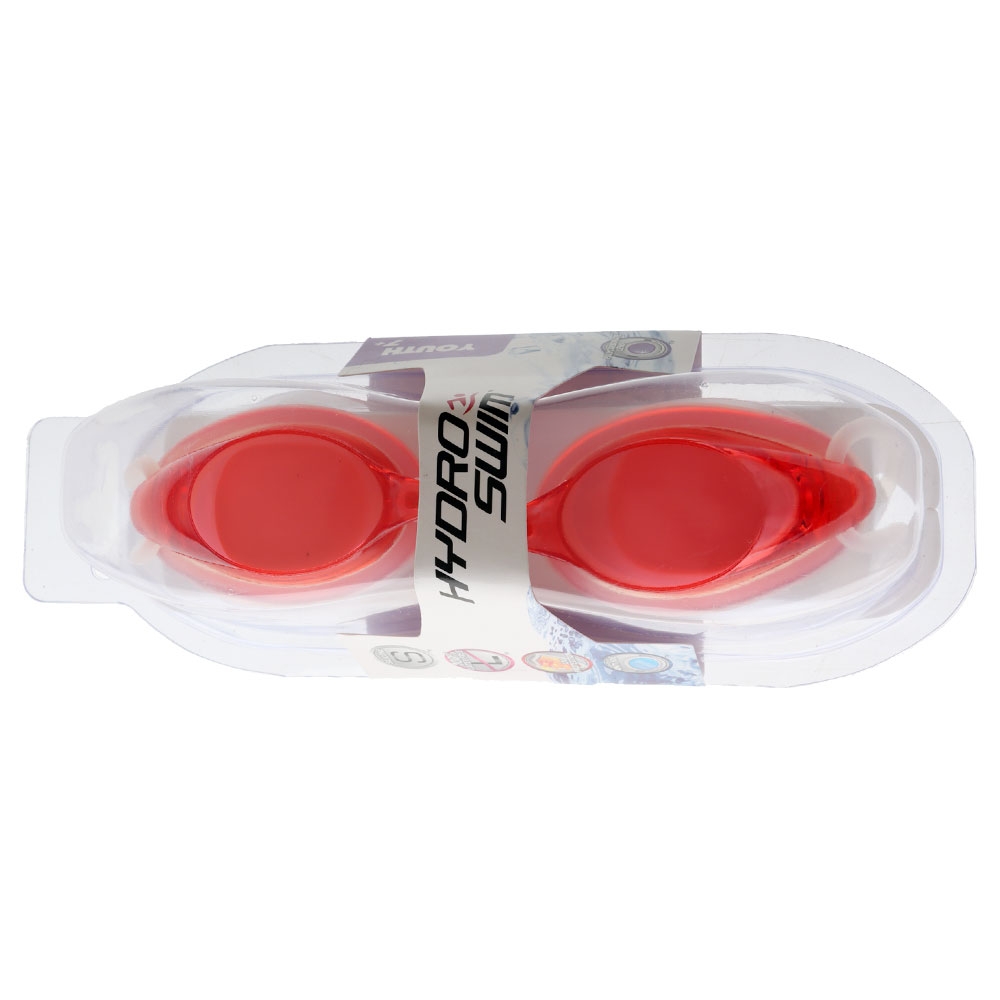 Hydro-Swim Youth Swimming Goggles Red