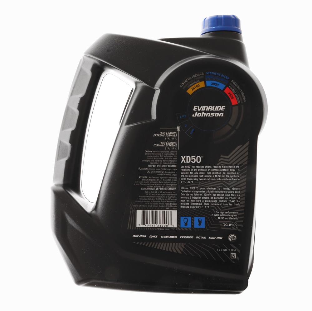 XPS Marine XD-50 Synthetic 2-Stroke Outboard Oil 3.78L