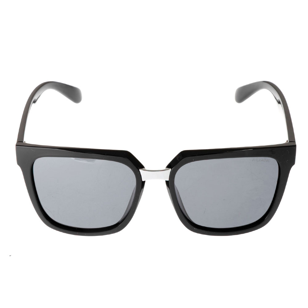 North Beach Maya Polarised Sunglasses Grey/Black Frame