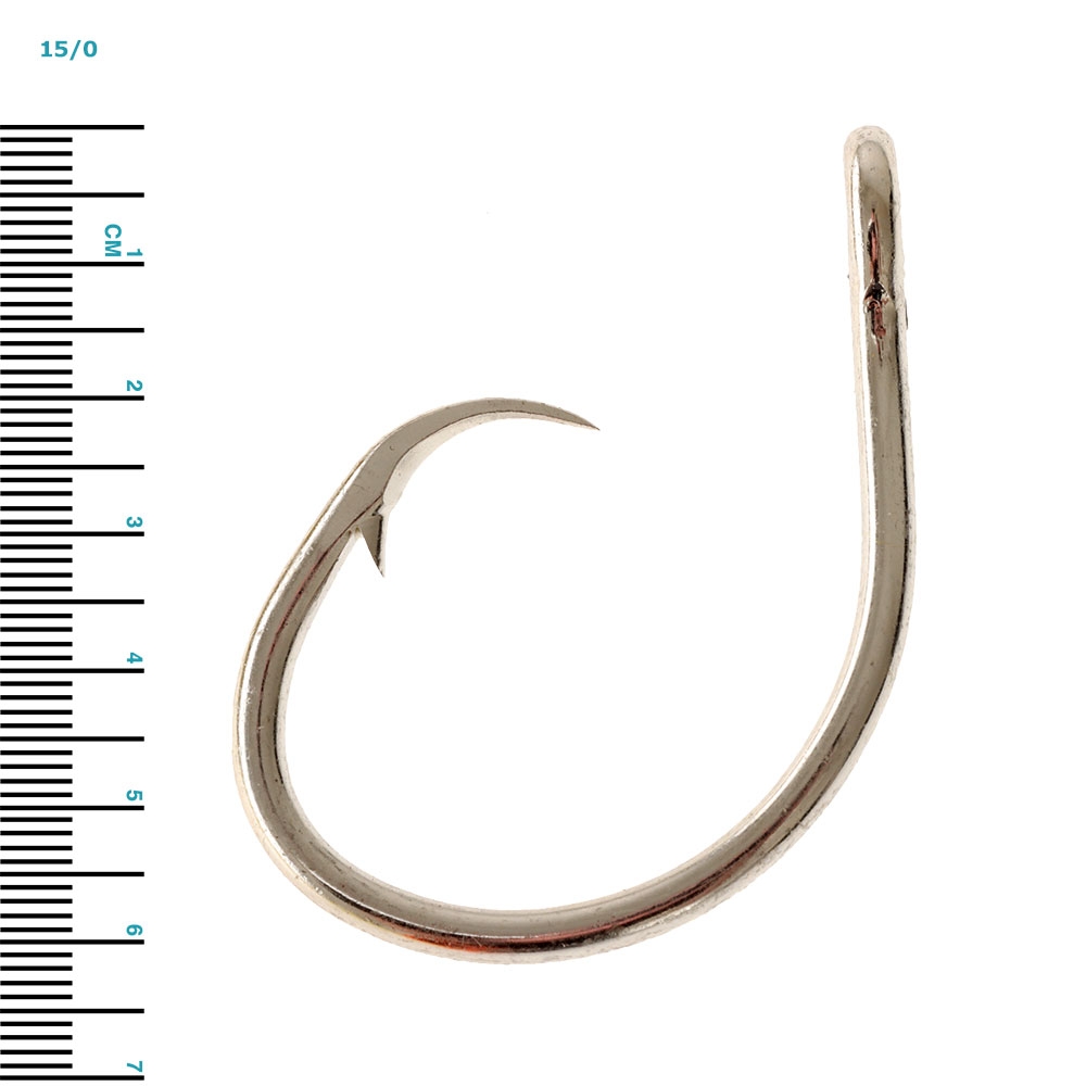 Mustad 39965D Tuna Circle Hook 15/0 Qty 1