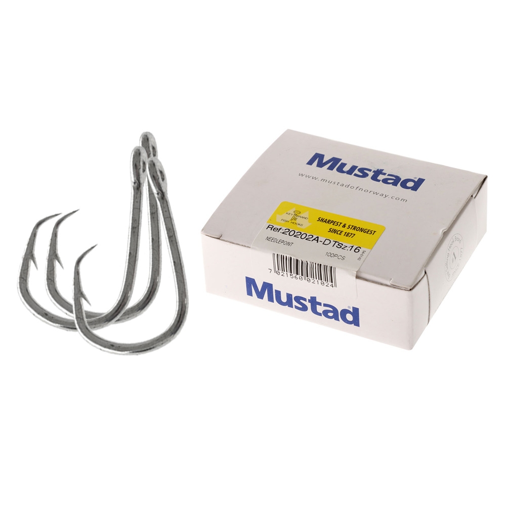 Mustad 20202A Tainawa Longline Hooks Value Pack Qty 100 Size 16