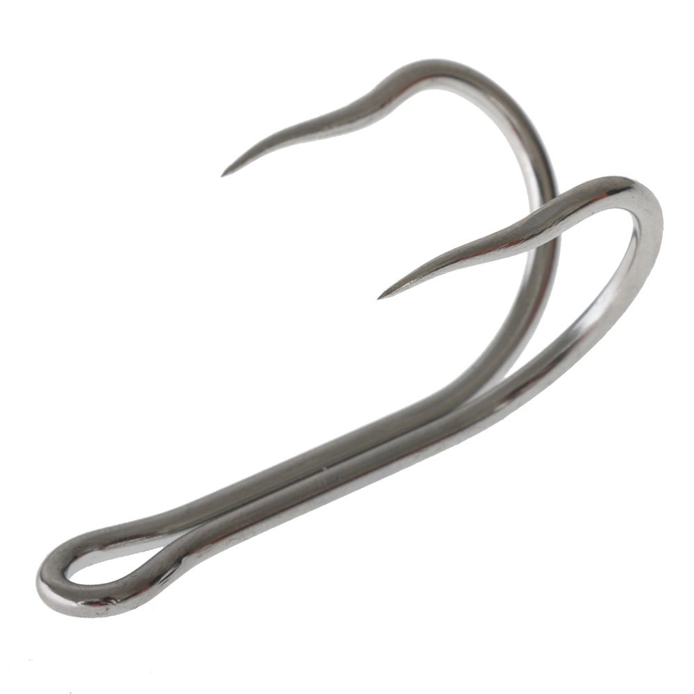 Mustad 78923 Barbless Double Tuna Hook Size 21 Mustad 78923 Barbless Double Tuna Hook Size 21