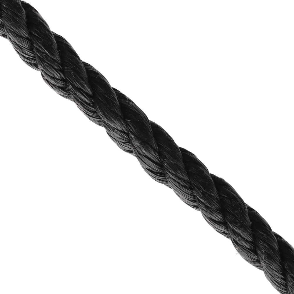 Beauline STD 3-Strand Rope Black 8mm x 1m