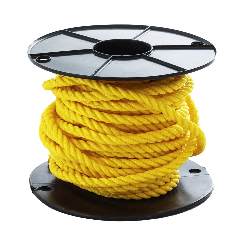 Beauline 3-Strand Floating Rope Yellow 16mm x 1m