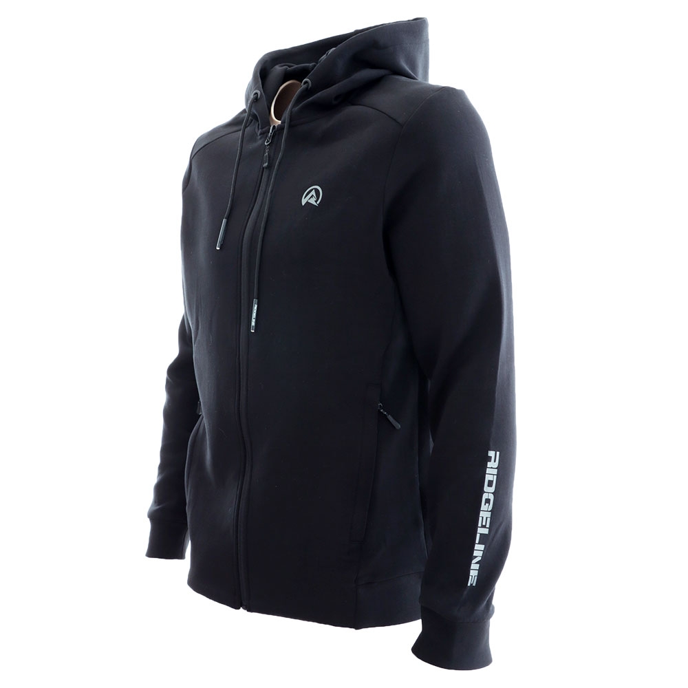 Ridgeline Bonded Technical Mens Hoodie Black XS