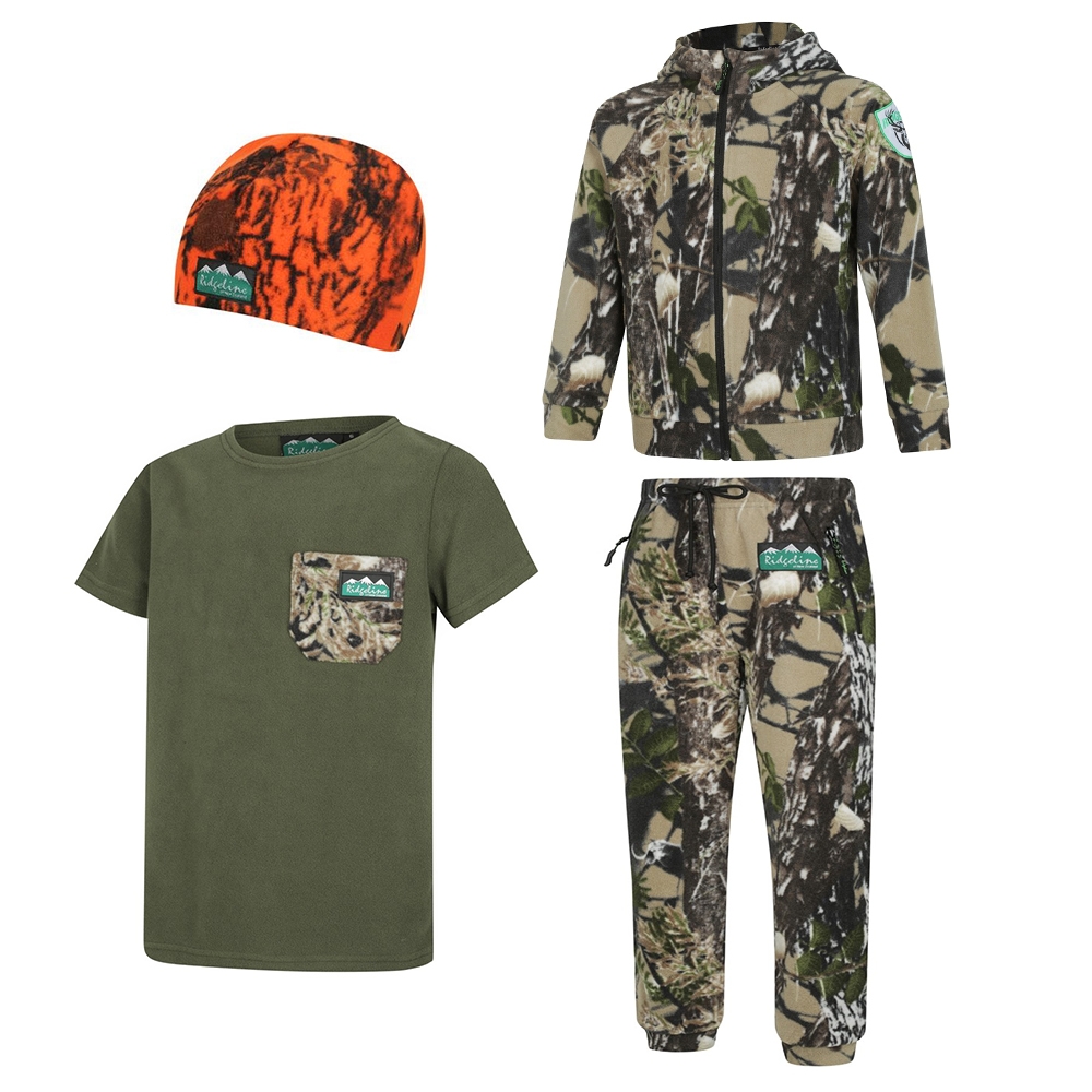 Ridgeline Kids Pursuit 4 Piece Clothing Pack Buffalo Camo 4 Years