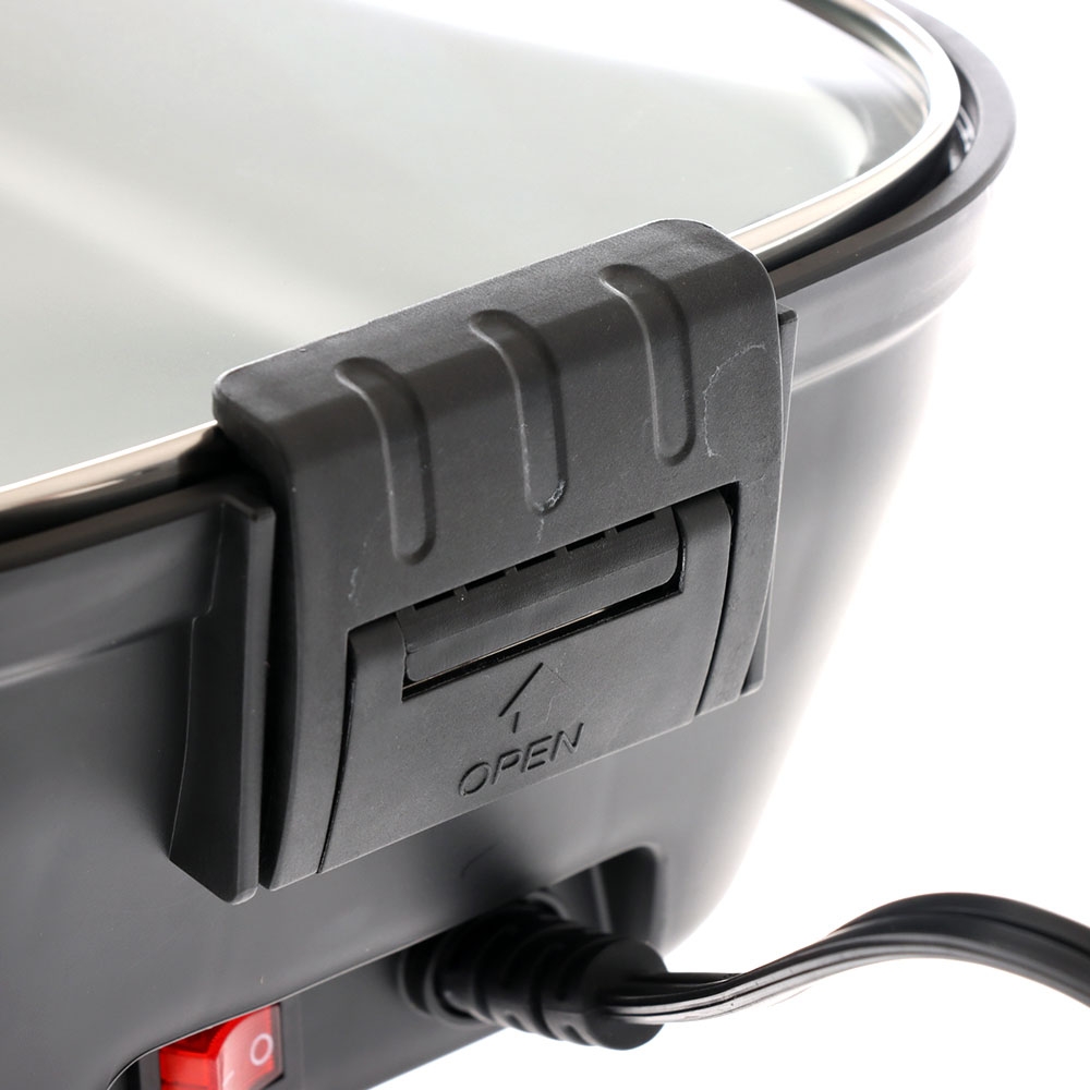 Rovin Portable Lunch Stove with Glass Lid 12V