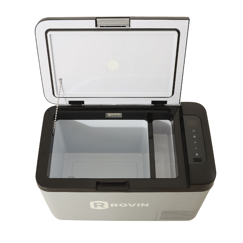 Rovin Portable Fridge with Bluetooth App and USB Charger 25L 12/24V DC 240V AC