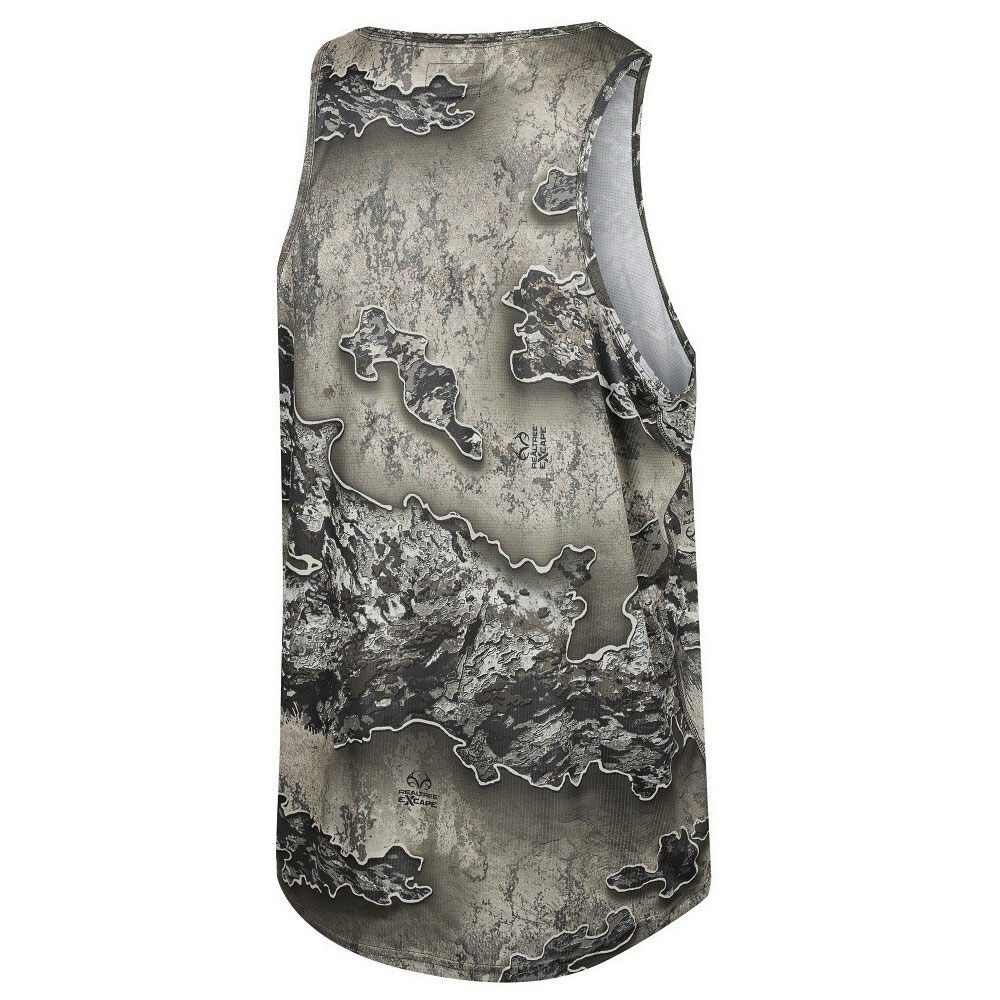 Ridgeline Micro Lite Mens Singlet Excape Camo UPF40 M