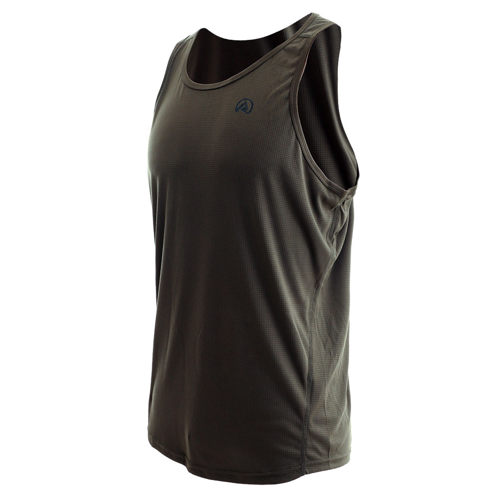 Ridgeline Micro Lite Mens Singlet Forest Green XS