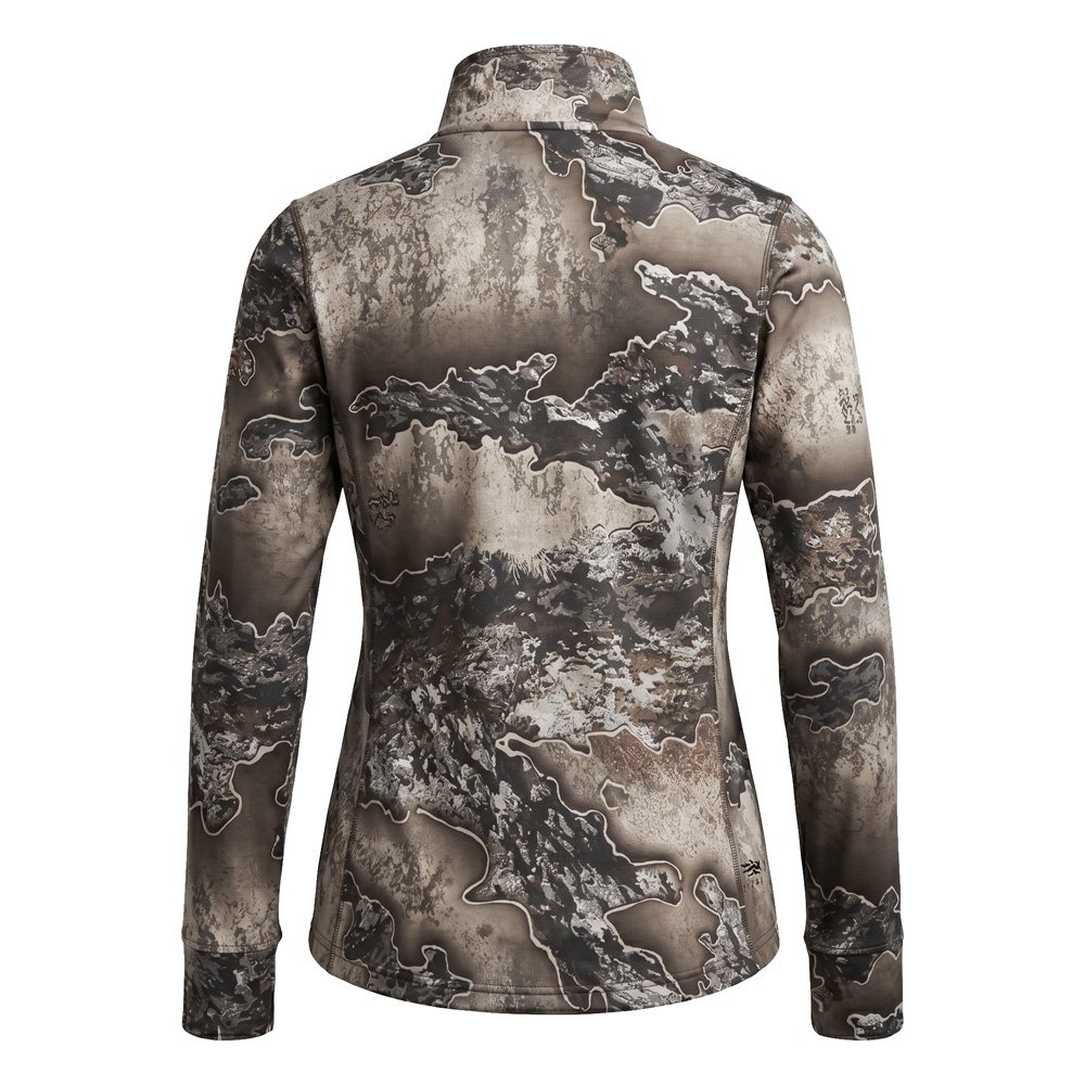 Ridgeline Micro Lite Womens Half Zip Long Sleeve Top UPF40+