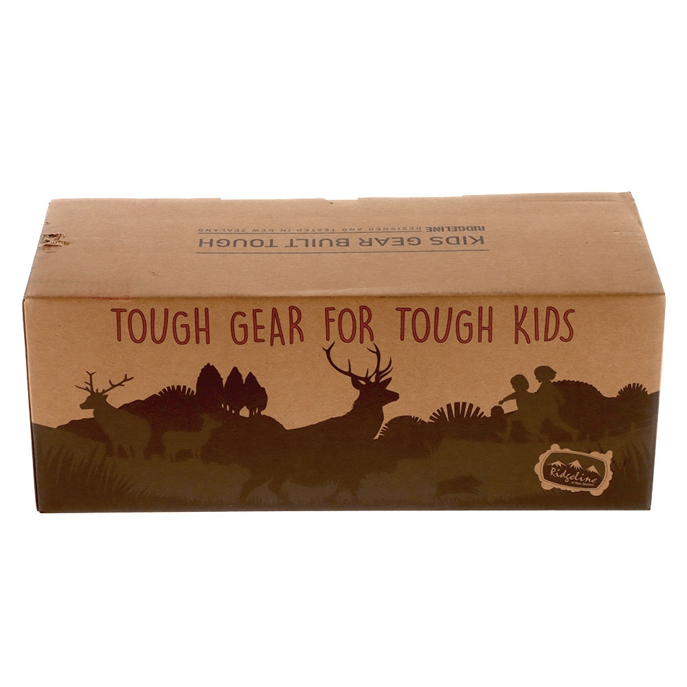 Ridgeline Spliced Kids Fleece Hoodie Blaze Camo/Black 2 Years