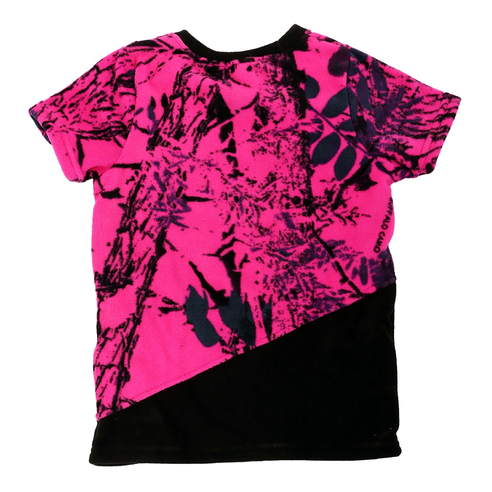 Ridgeline Spliced Kids Fleece T-Shirt