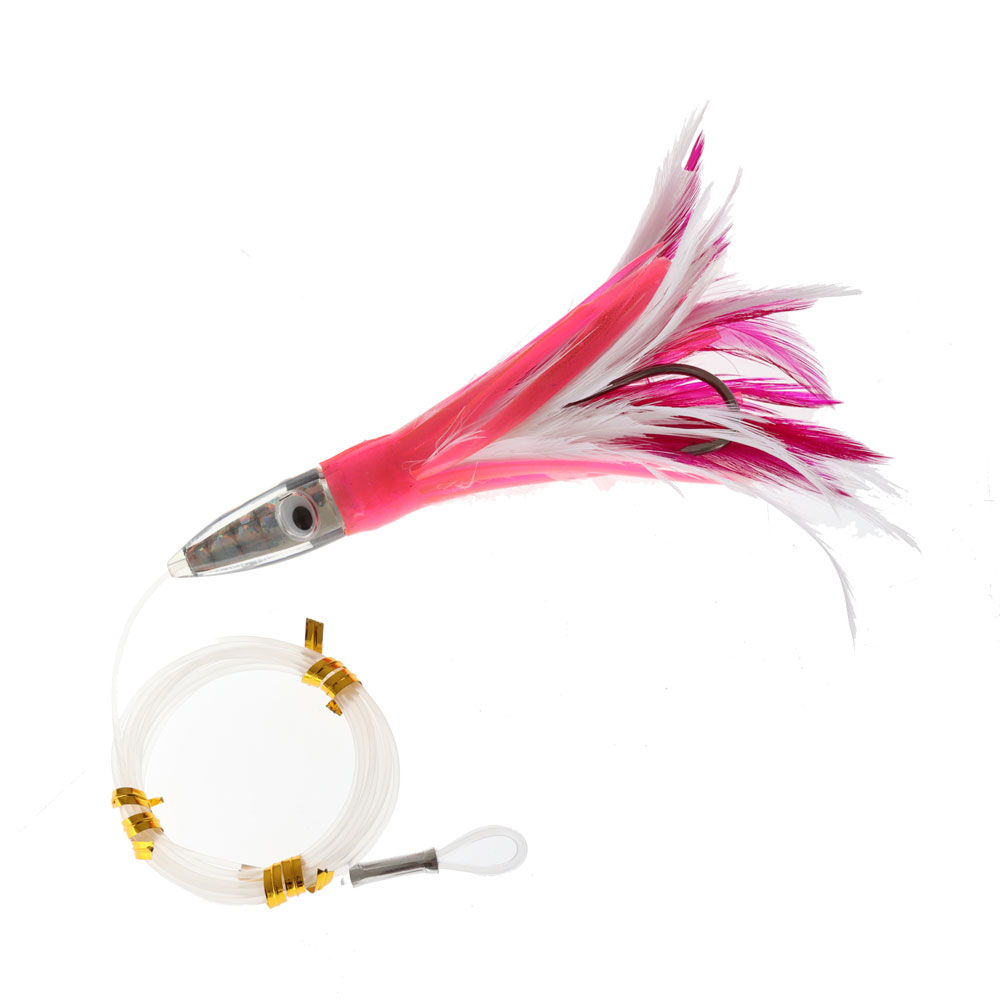 Kilwell Pacific Tuna Tickler Rigged Tuna Lure 140mm Pink/White