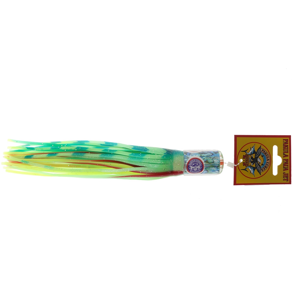 Pakula Paua Jet Bullet Game Lure 195mm - Unrigged Lumo Green